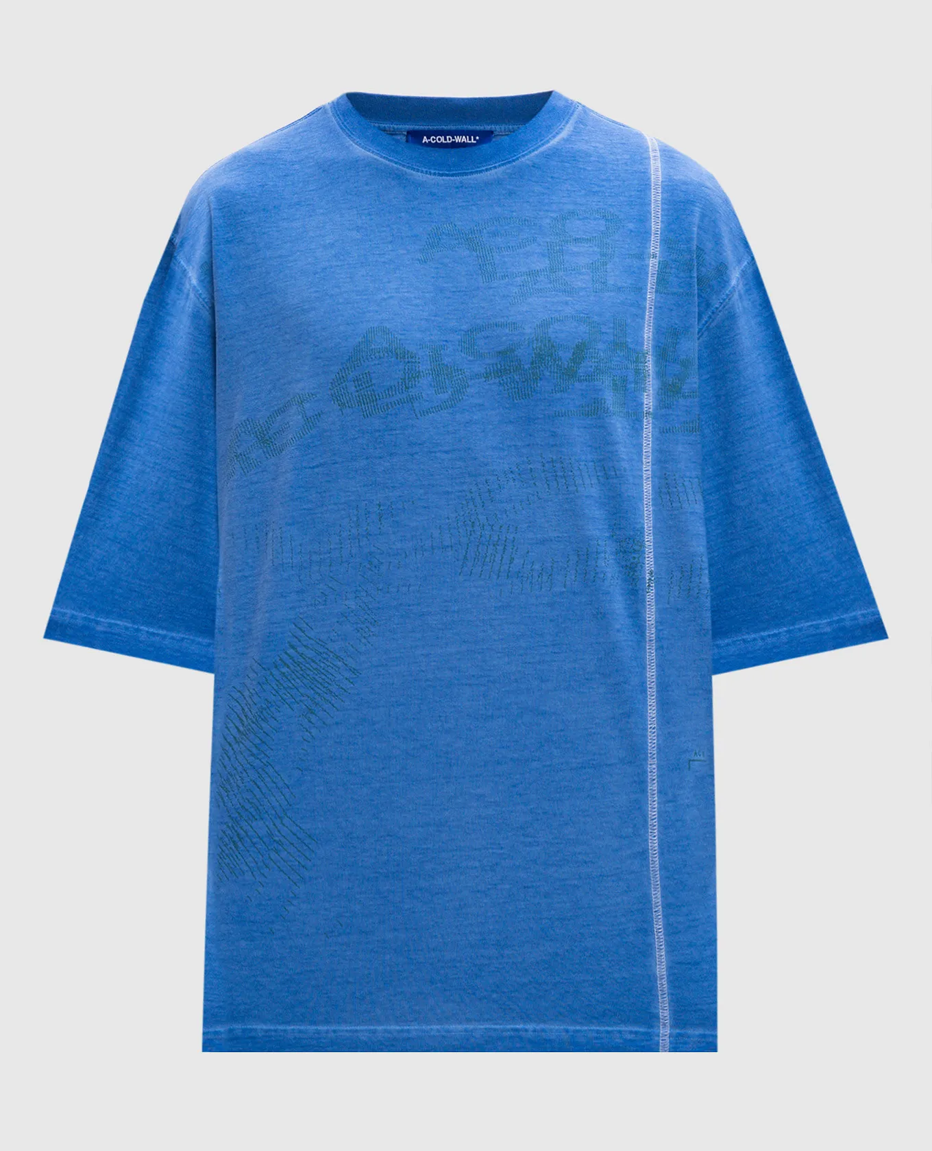 A Cold Wall Annex blue t-shirt with print