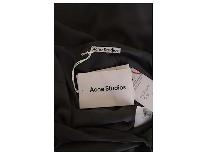 Acne Falda gris 