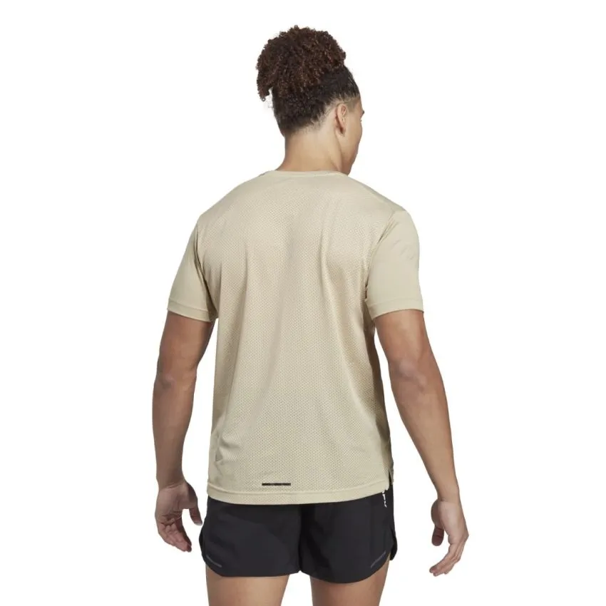 adidas Hombre Camisetas AGR Shirt Marrón 