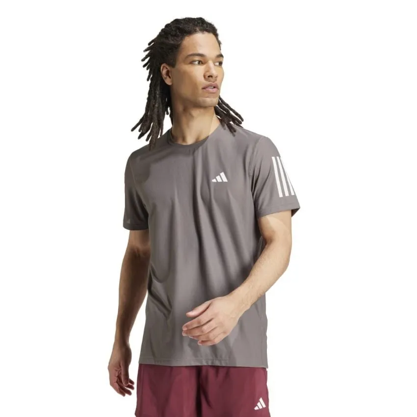 adidas Hombre Camisetas Own The Run T-Shirt Gris 