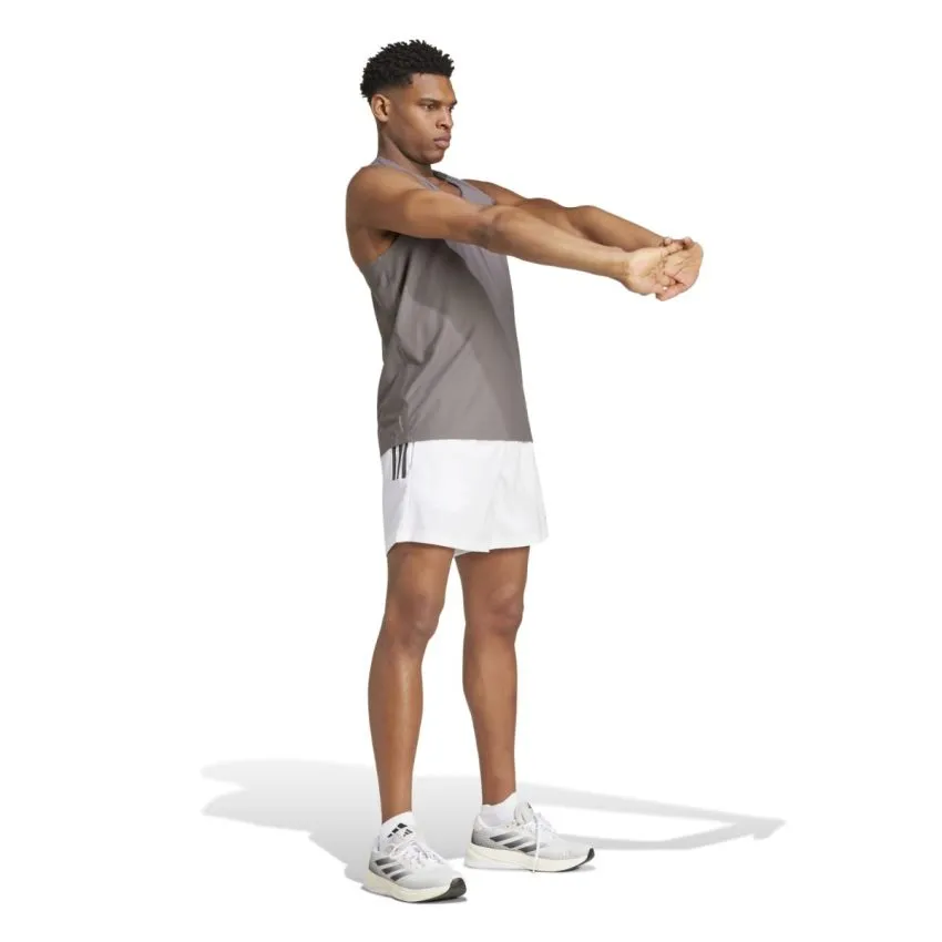 adidas Hombre Tirantes Own The Run Tank Gris 
