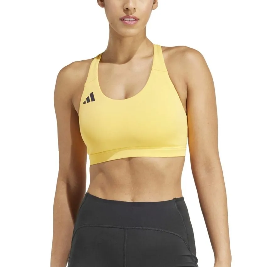 adidas Mujer Sujetadores/Tops Adizero Medium-Support Bra Amarillo 