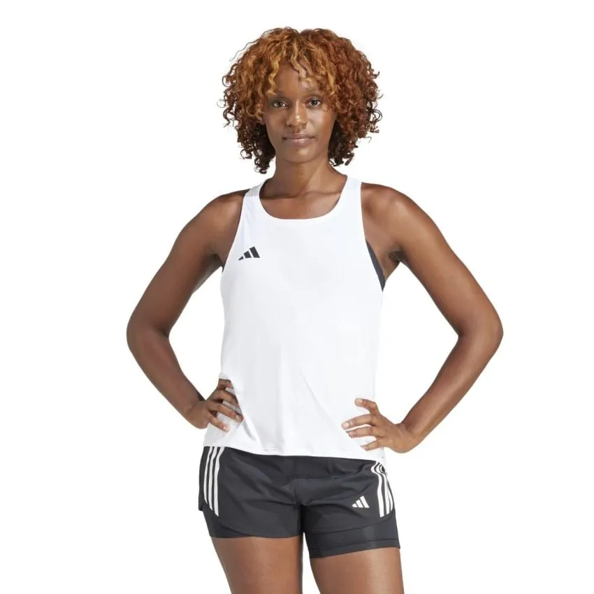 adidas Mujer Tirantes Adizero Tank Blanco 
