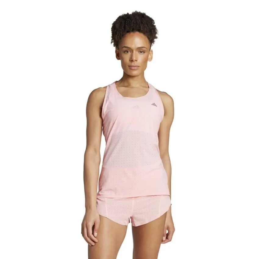 adidas Mujer Tirantes Adizero Tank Rosa 