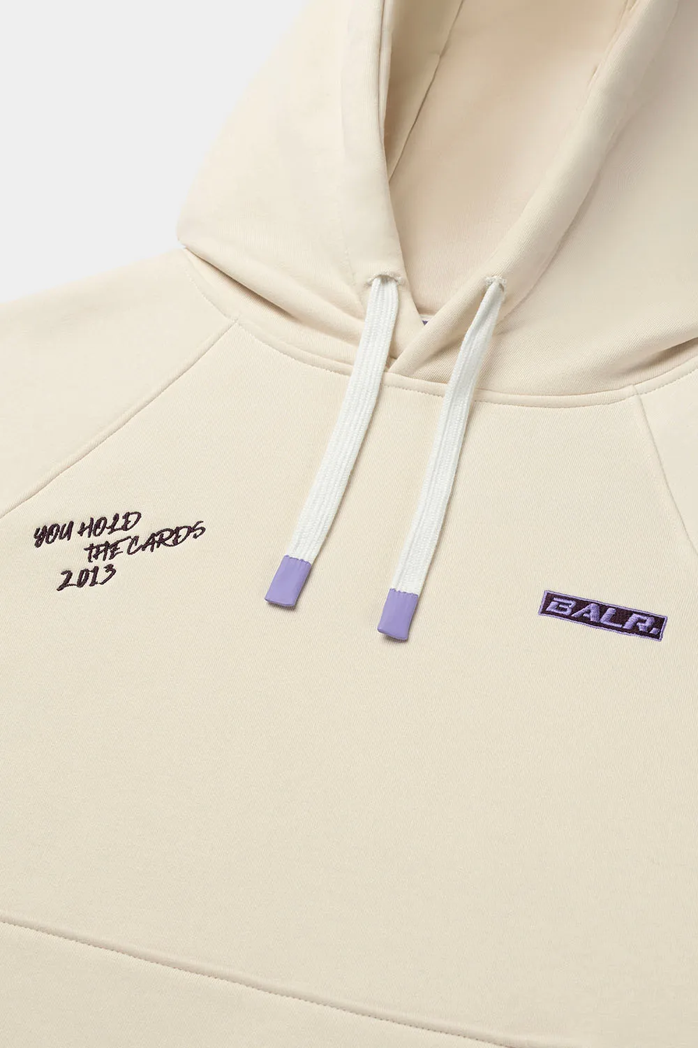 Balr Sudadera The Club Hoodie White Swan