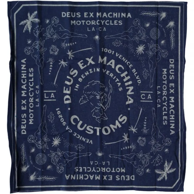 Bandana Deus Ex Machina Troppo azul marino