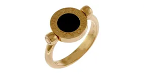Bulgari Anillo Flip de Oro Rosa de 18K Bvlgari Dorado 