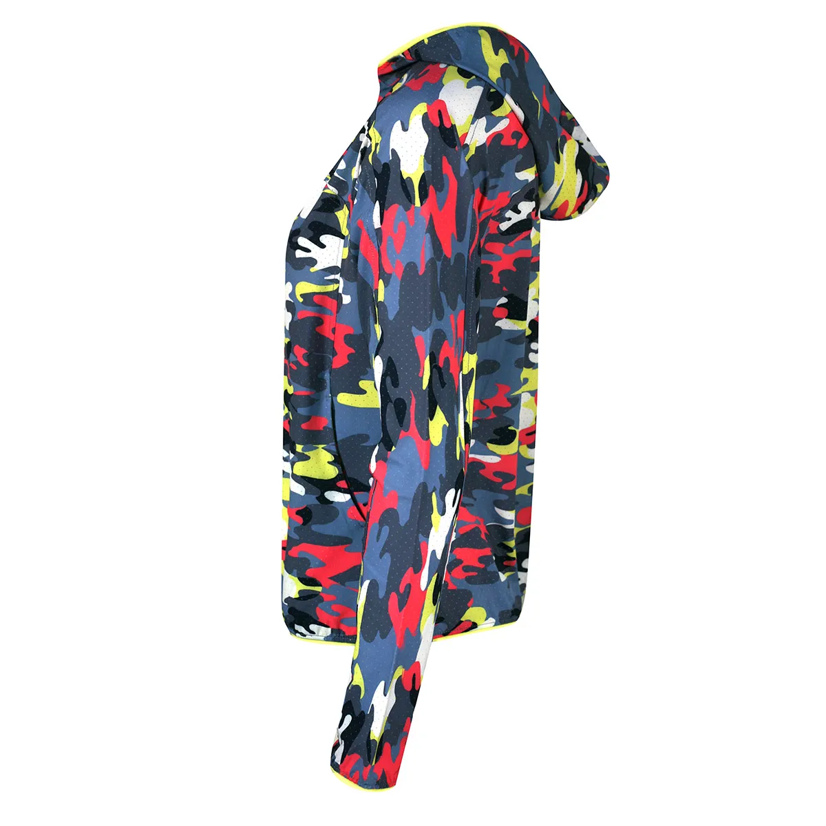 Callaway 1/2 ZIP Multi-Color Camo Hoodie Damen