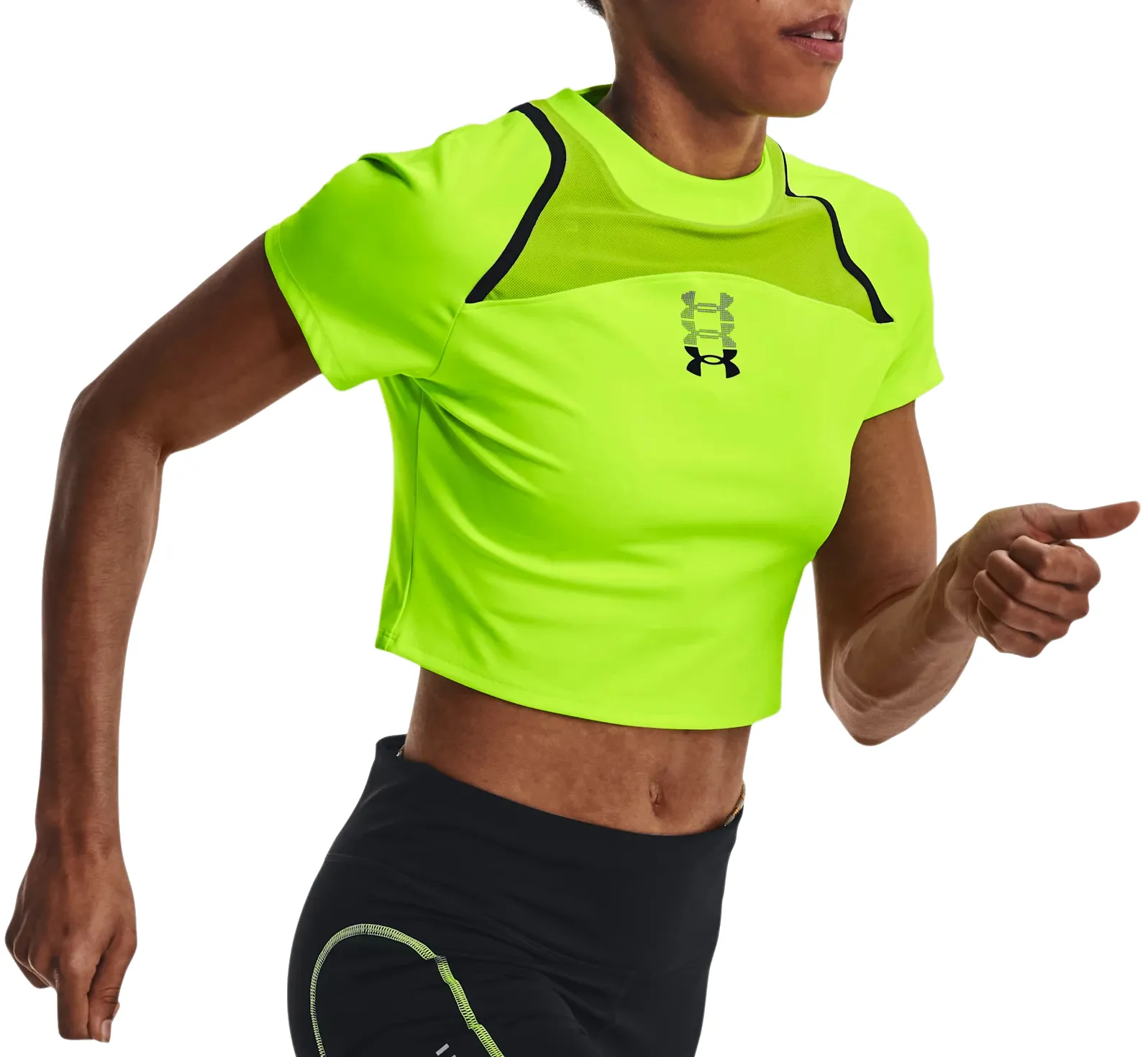 Camiseta Under Armour UA Run Anywhere Crop