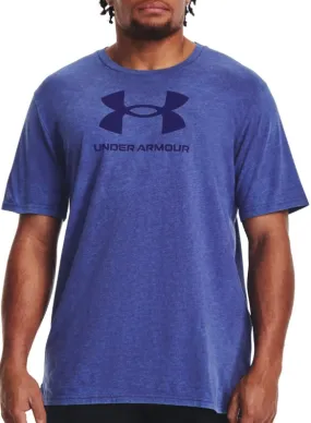 Camiseta Under Armour UA WASH TONAL SPORTSTYLE SS-BLU