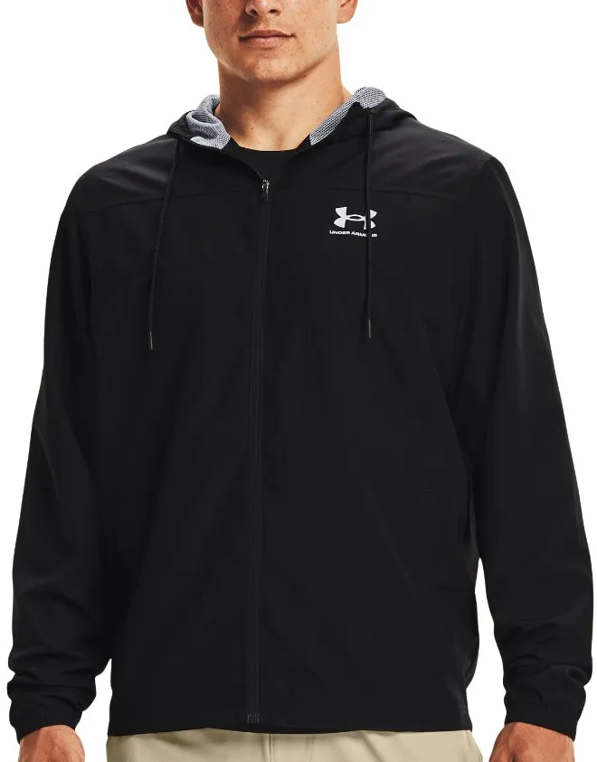 Chaqueta con capucha Under Armour UA SPORTSTYLE WINDBREAKER-BLK
