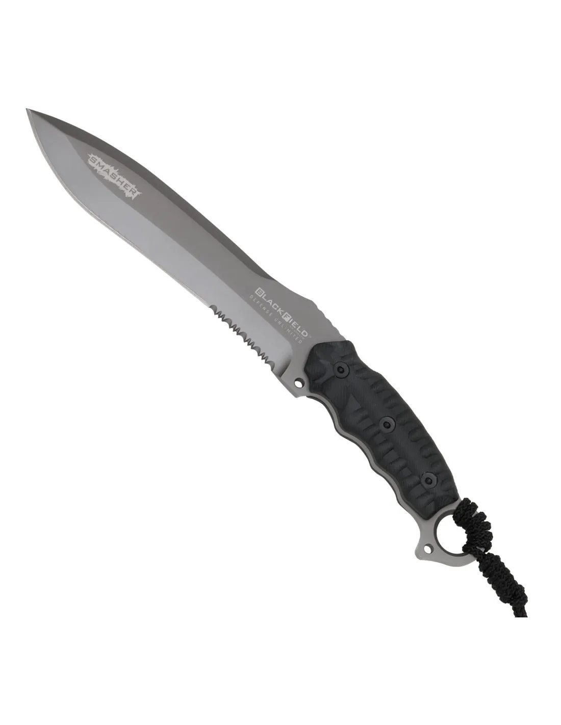 Cuchillo táctico y militar Black Field Smasher