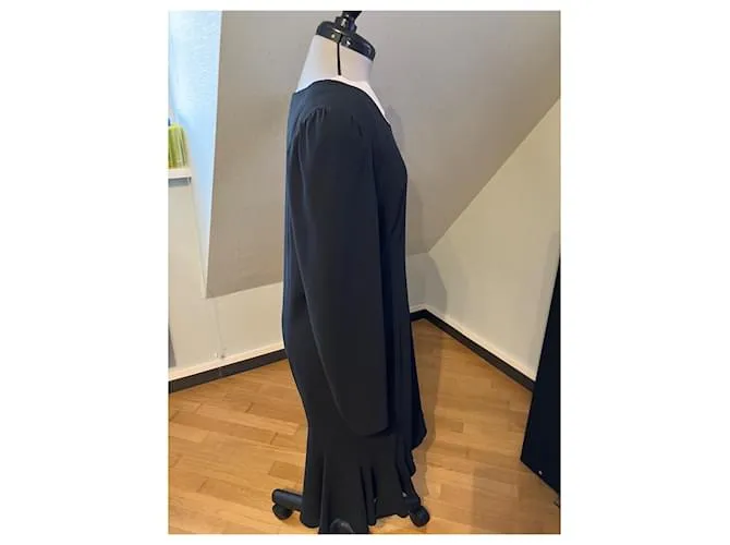 Frank Usher Vestido midi Azul marino 