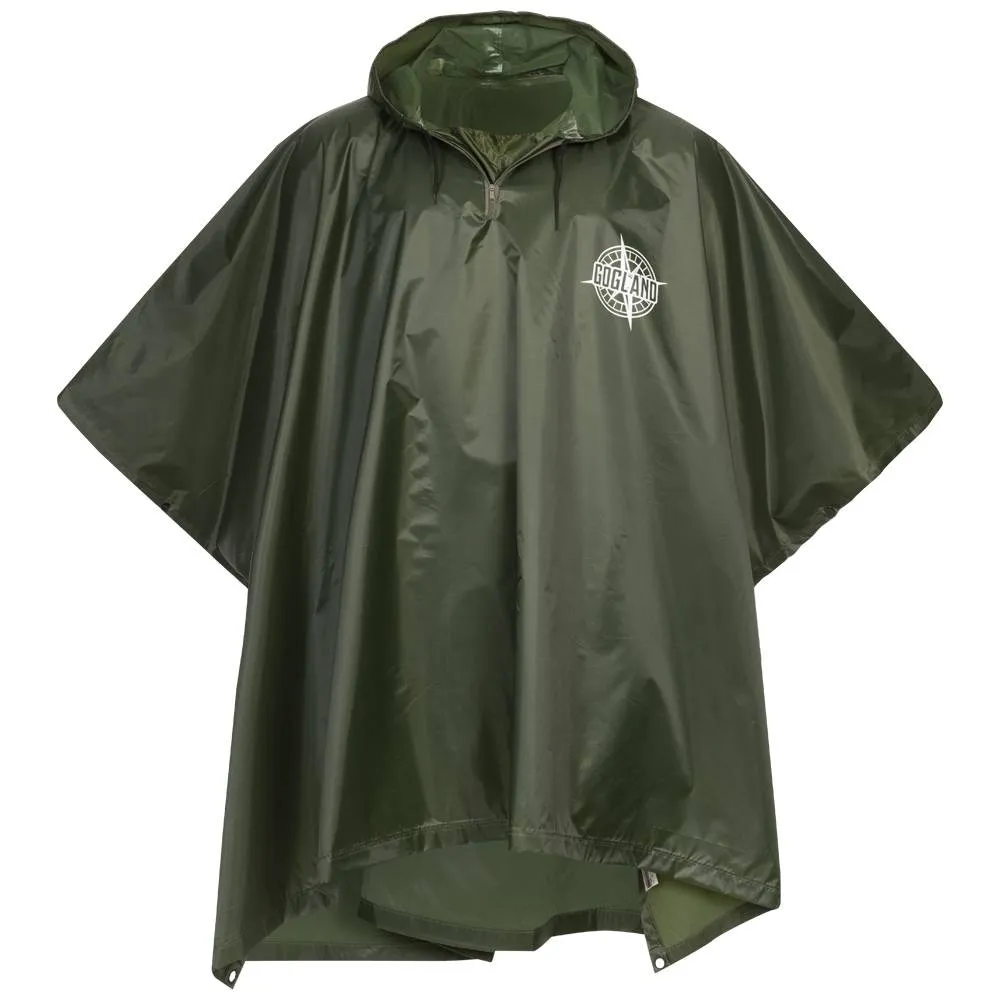 GOGLAND ® Monsun Poncho de lluvia verde