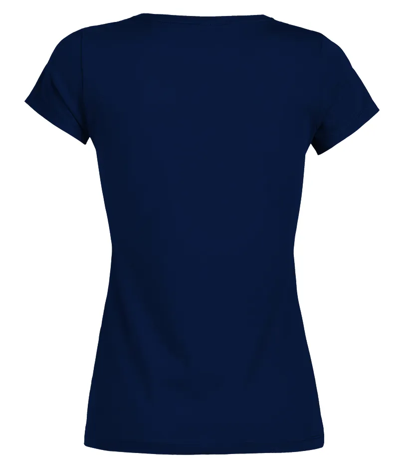 Juego al balonmano porque es más barato que la terapia Camiseta cuello redondo Mujer