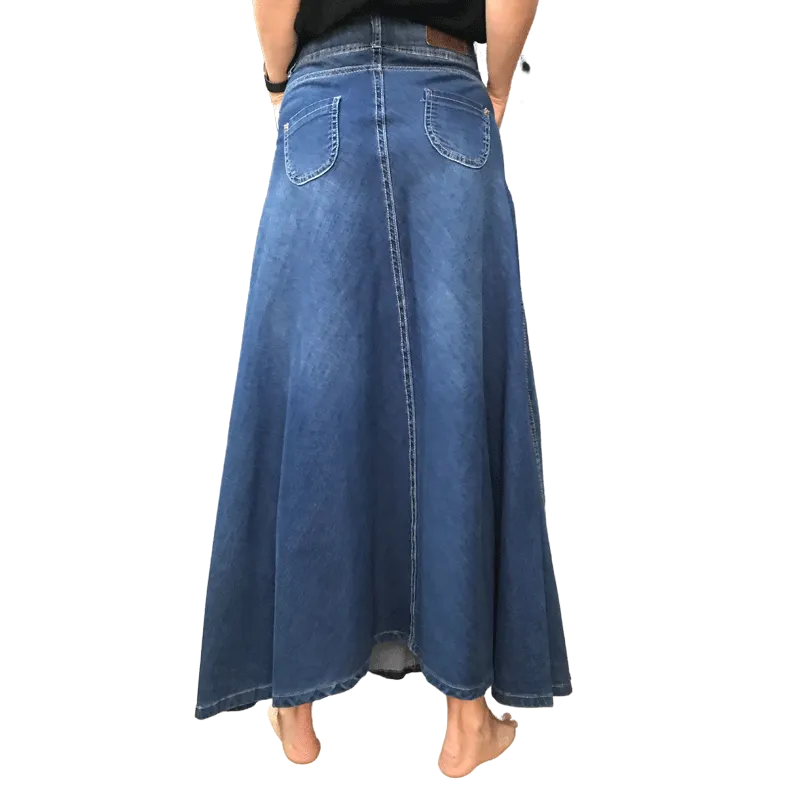 KARYN COO Falda Dark Denim