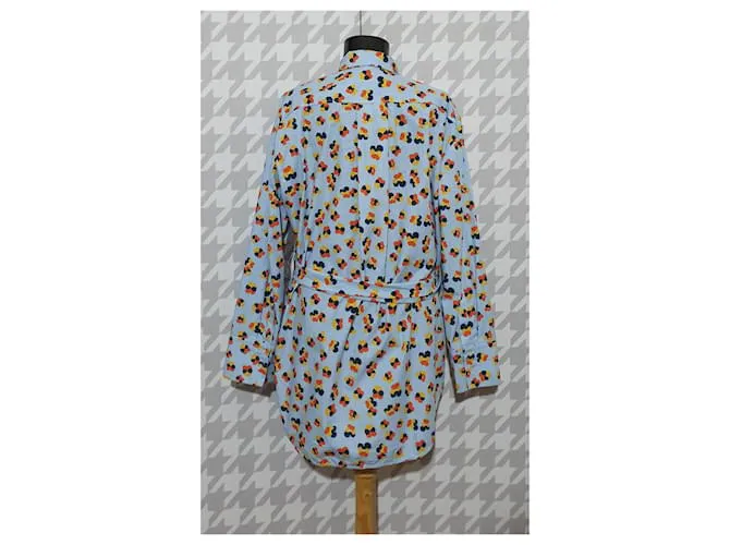 Mads Norgaard Tops Azul Multicolor 