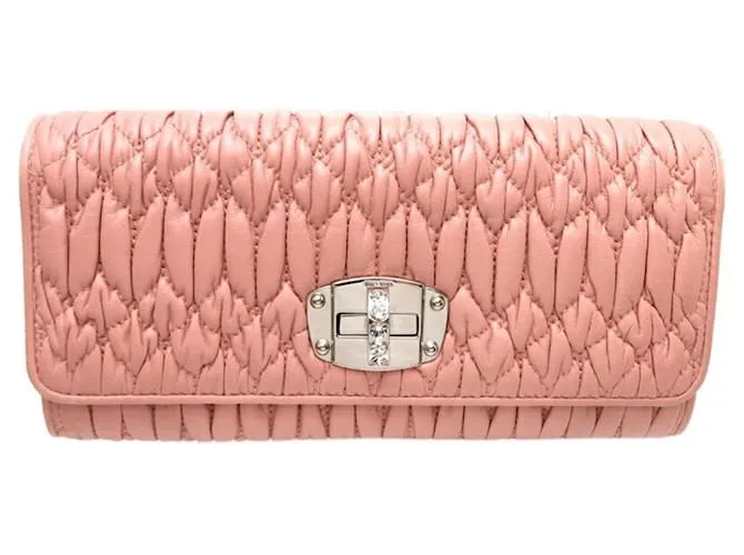 Miu Miu Matelassé Rosa 