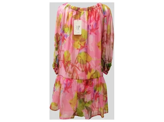 Parosh vestido rosa 