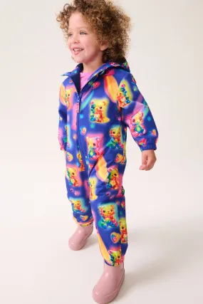Personaje en azul marino - Waterproof Wadded Puddlesuit (3mths-7yrs)