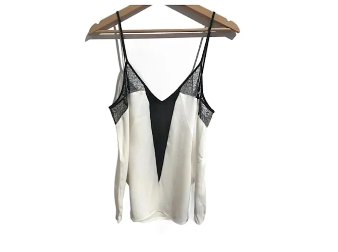 SANDRO Tops T.Viscosa Internacional M Blanco 