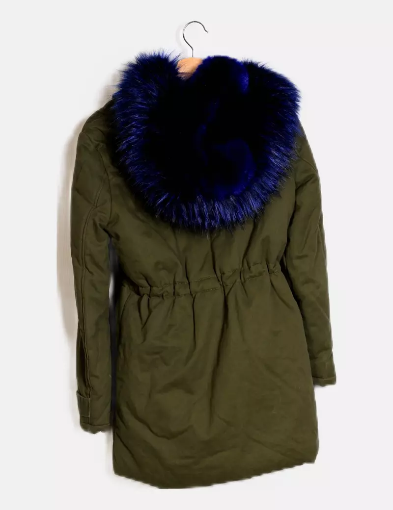 Shimai Parka verde combinada