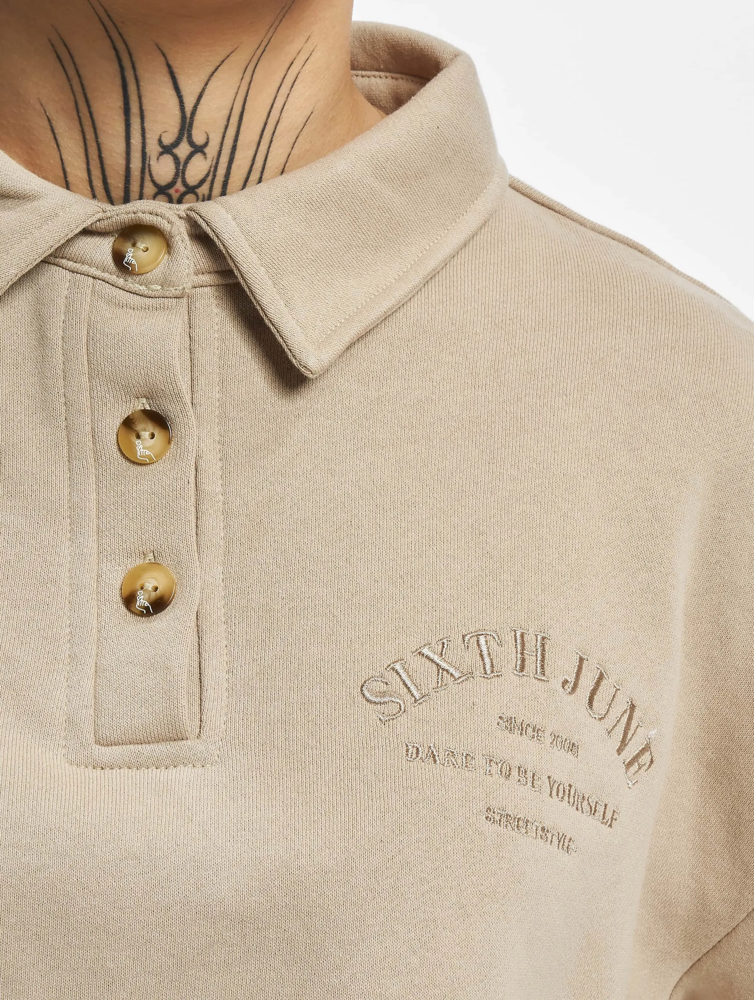 Sixth June Polo Crop