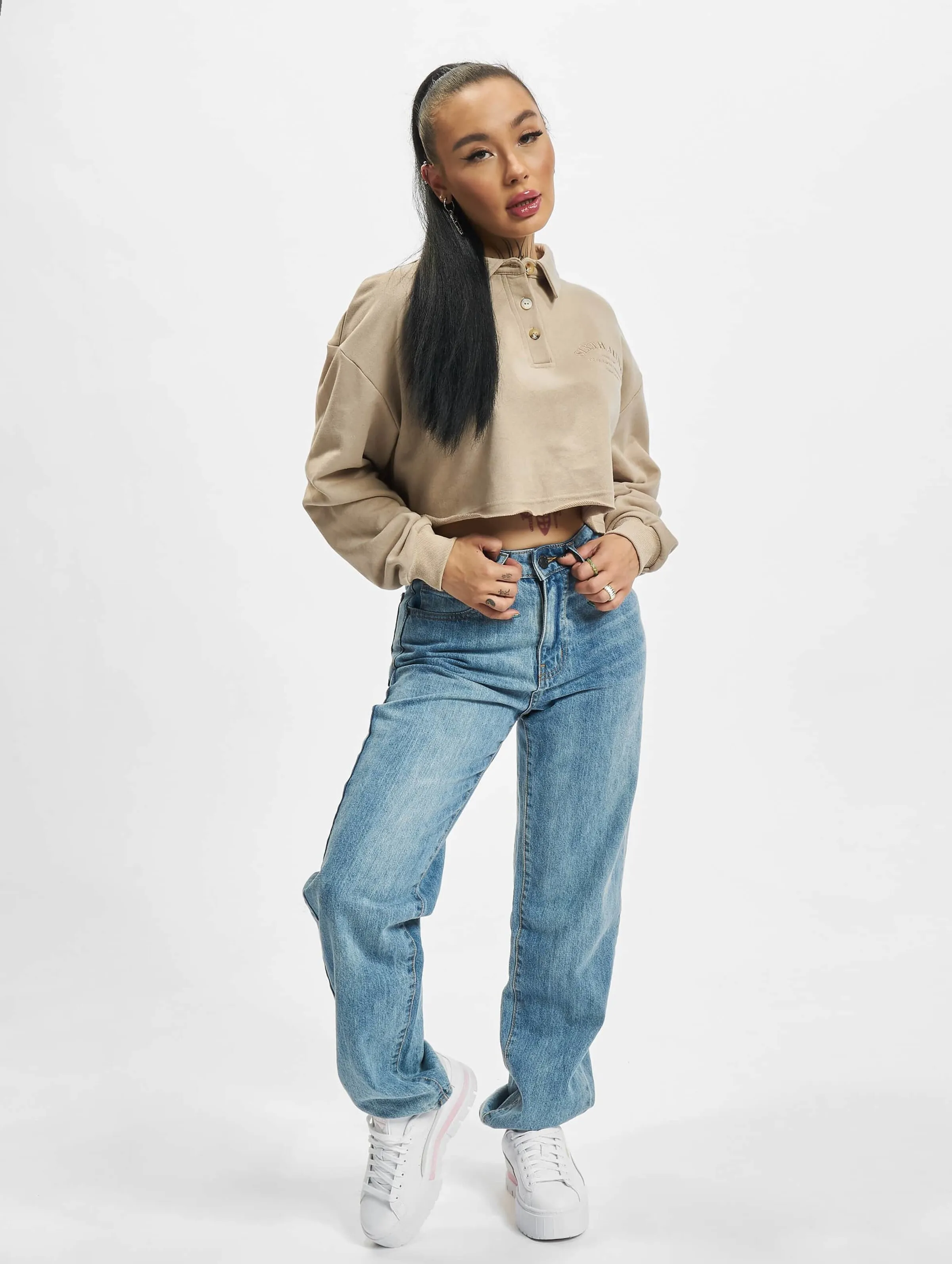 Sixth June Polo Crop