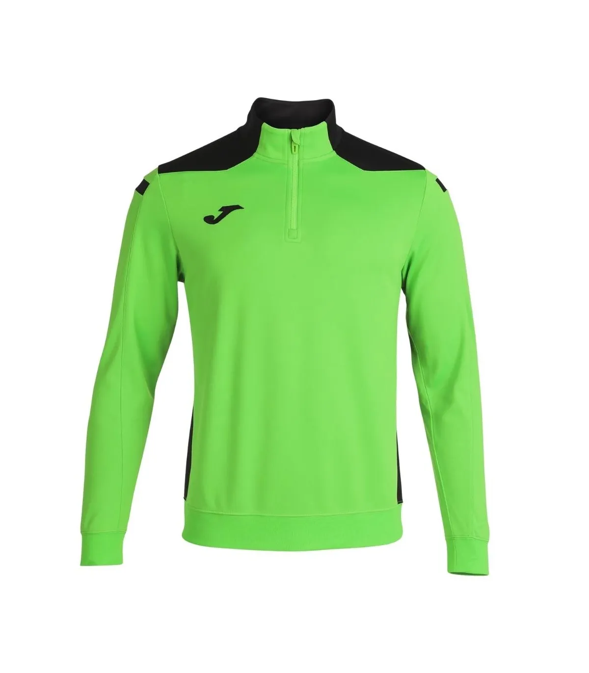 SUDADERA JOMA CHAMPIONSHIP VI VERDE FLÚOR NEGRO