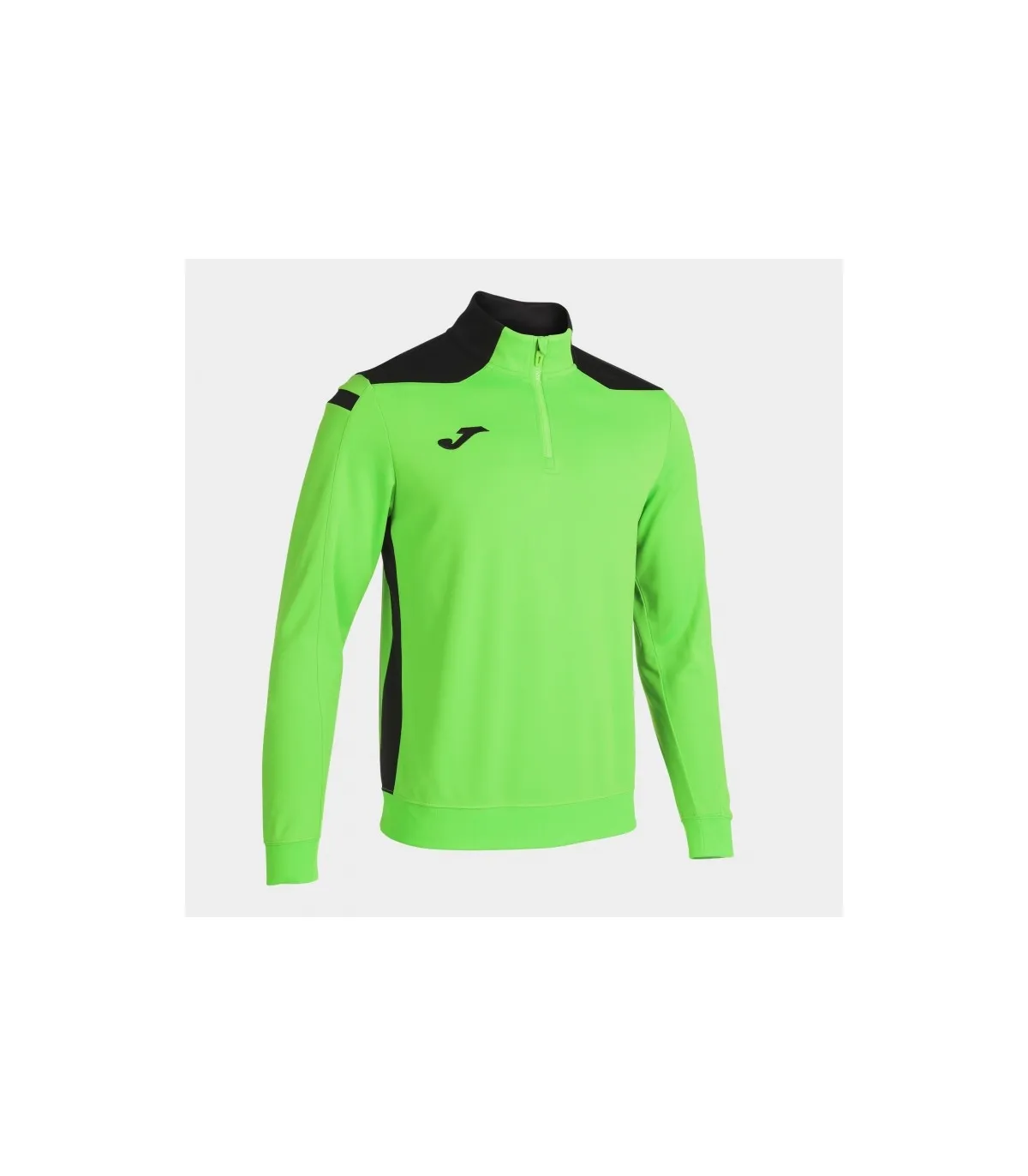 SUDADERA JOMA CHAMPIONSHIP VI VERDE FLÚOR NEGRO