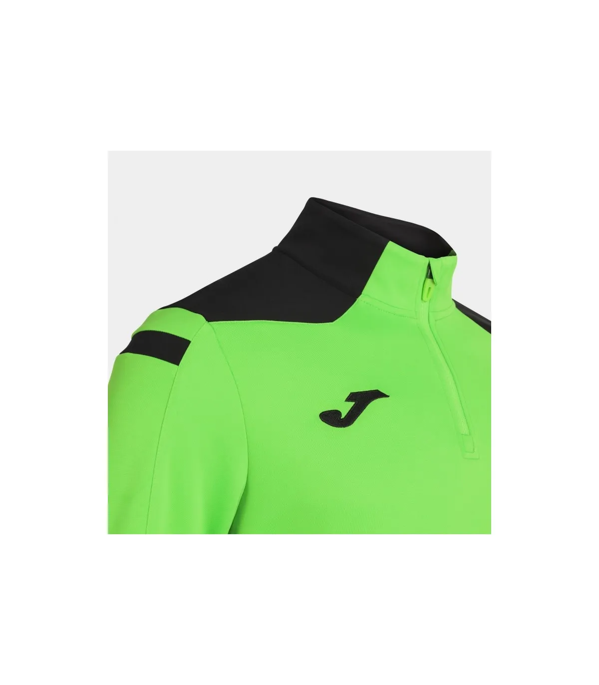 SUDADERA JOMA CHAMPIONSHIP VI VERDE FLÚOR NEGRO
