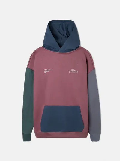 SUDADERA SILBON SPECIAL HOODIE BURDEOS