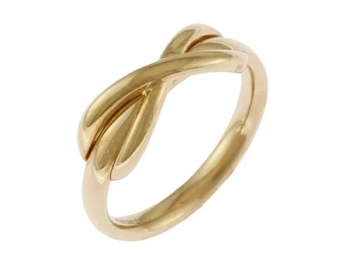 Tiffany & Co Anillo Infinity Tiffany en oro rosa de 18K Dorado 