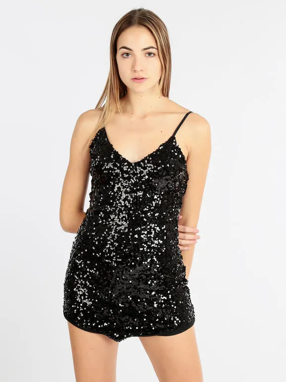 Vanita Vestido de mujer con lentejuelas