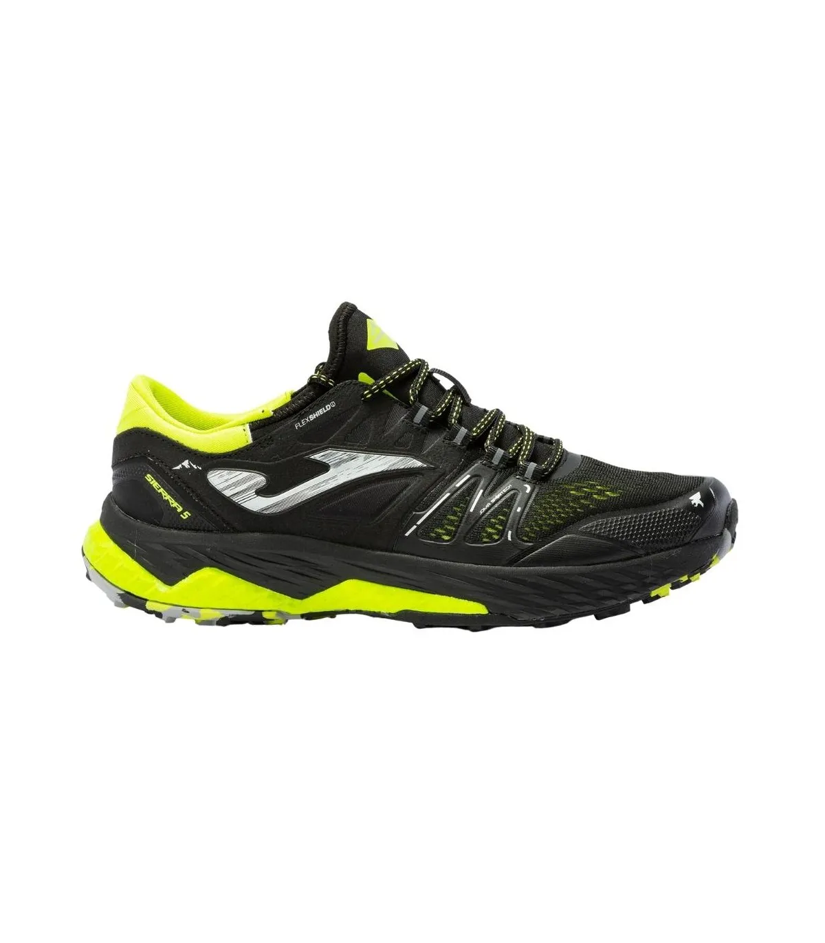 ZAPATILLAS JOMA TK.SIERRA MEN 2201 NEGRO VERDE FLÚOR