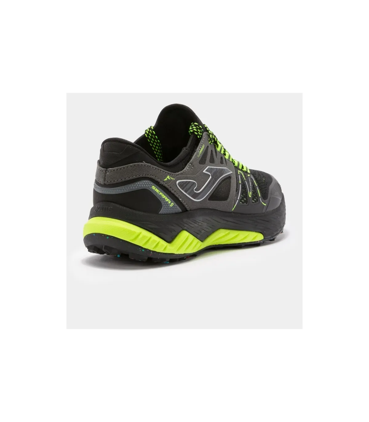 ZAPATILLAS JOMA TK.SIERRA MEN 2201 NEGRO VERDE FLÚOR