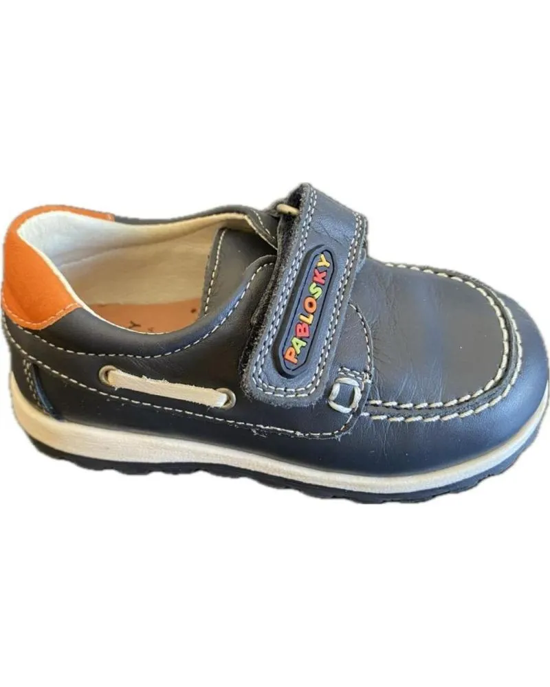 Zapatos PABLOSKY  de Niño NAUTICO DE NINO 055324  AZUL