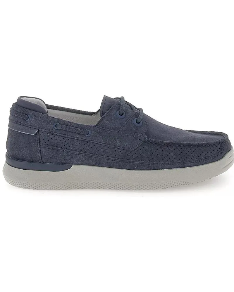 Zapatos STONEFLY  de Hombre CUSTER 15 VELOUR 220785  AZUL