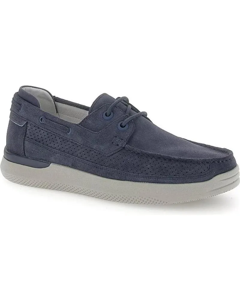 Zapatos STONEFLY  de Hombre CUSTER 15 VELOUR 220785  AZUL